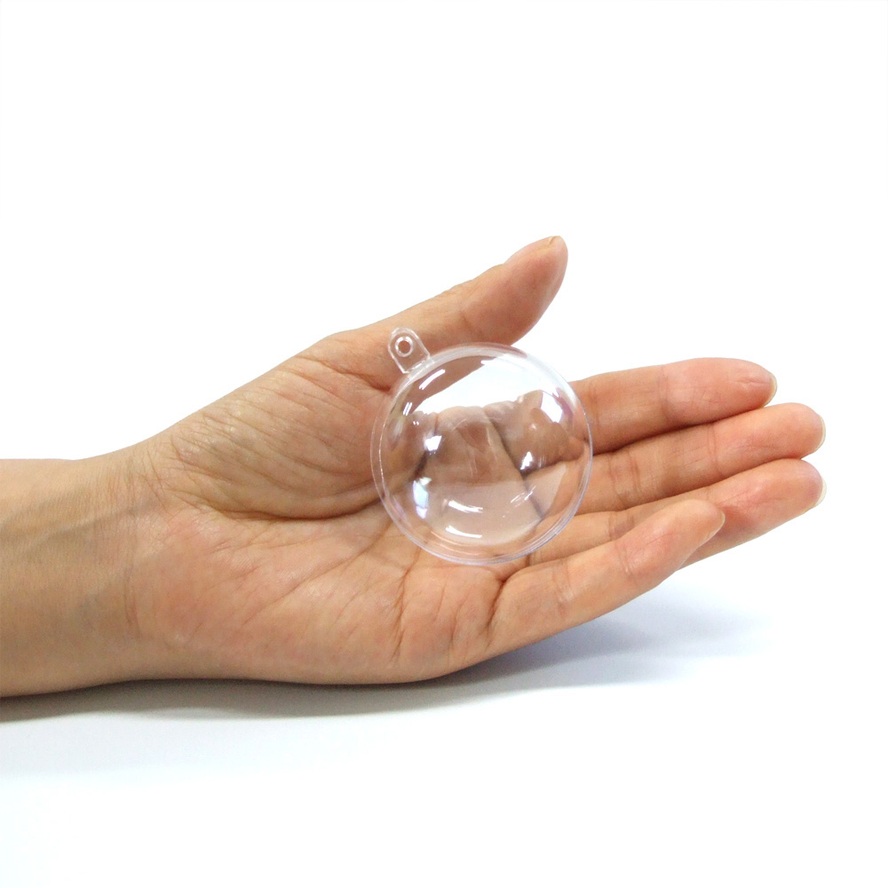 5cm 고리투명 둥근캡슐 10개 투명공 장식용 고리달린 4,000원