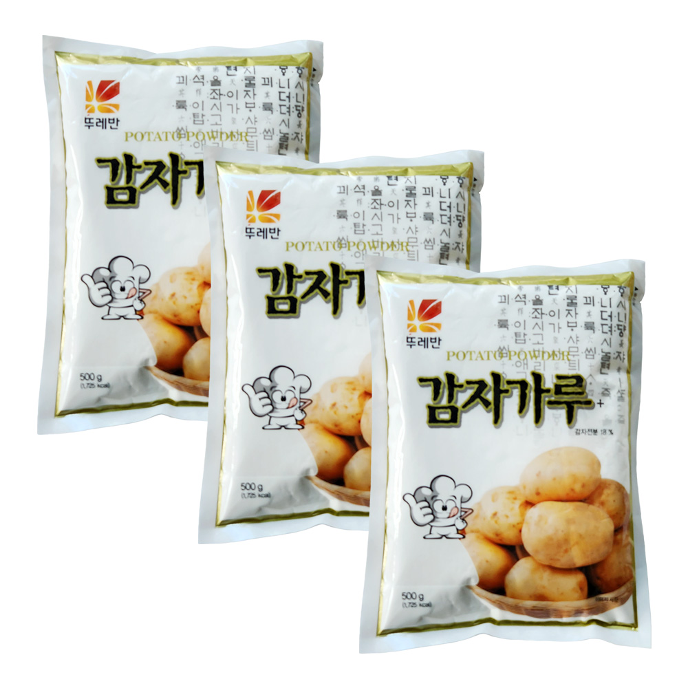 뚜레반 감자가루(복합) + 500g X 3개 9,600원