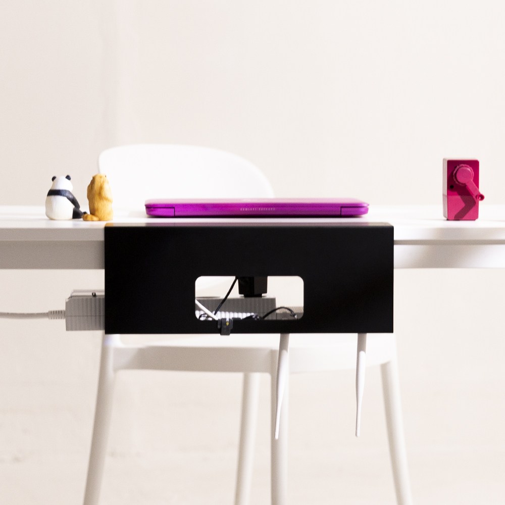 파워존 무타공 멀티탭 거치대 대형 화이트 그레이 베이지 그린 22,900원