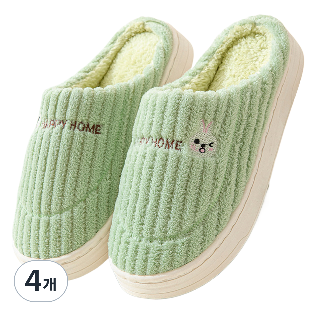 엑스터 코튼 무소음 폭신한 따뜻한 커플 거실화 26,400원