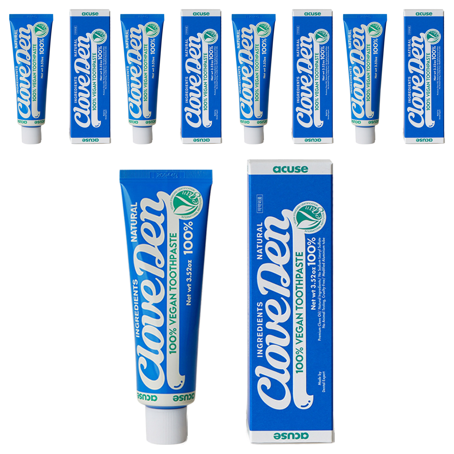클로브덴 오리지널 비건 치약, 100g, 5개 50,120원