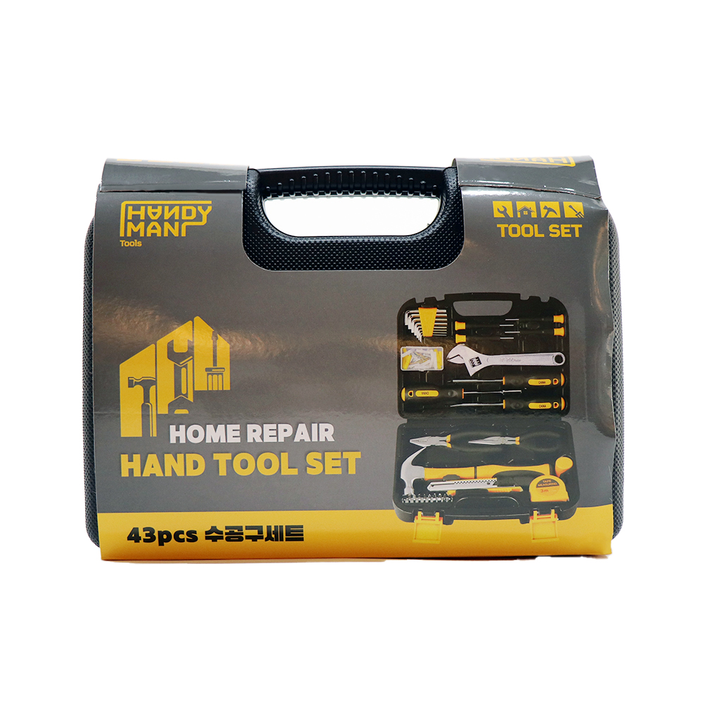핸디맨 수공구세트, 43p, 1세트 40,150원