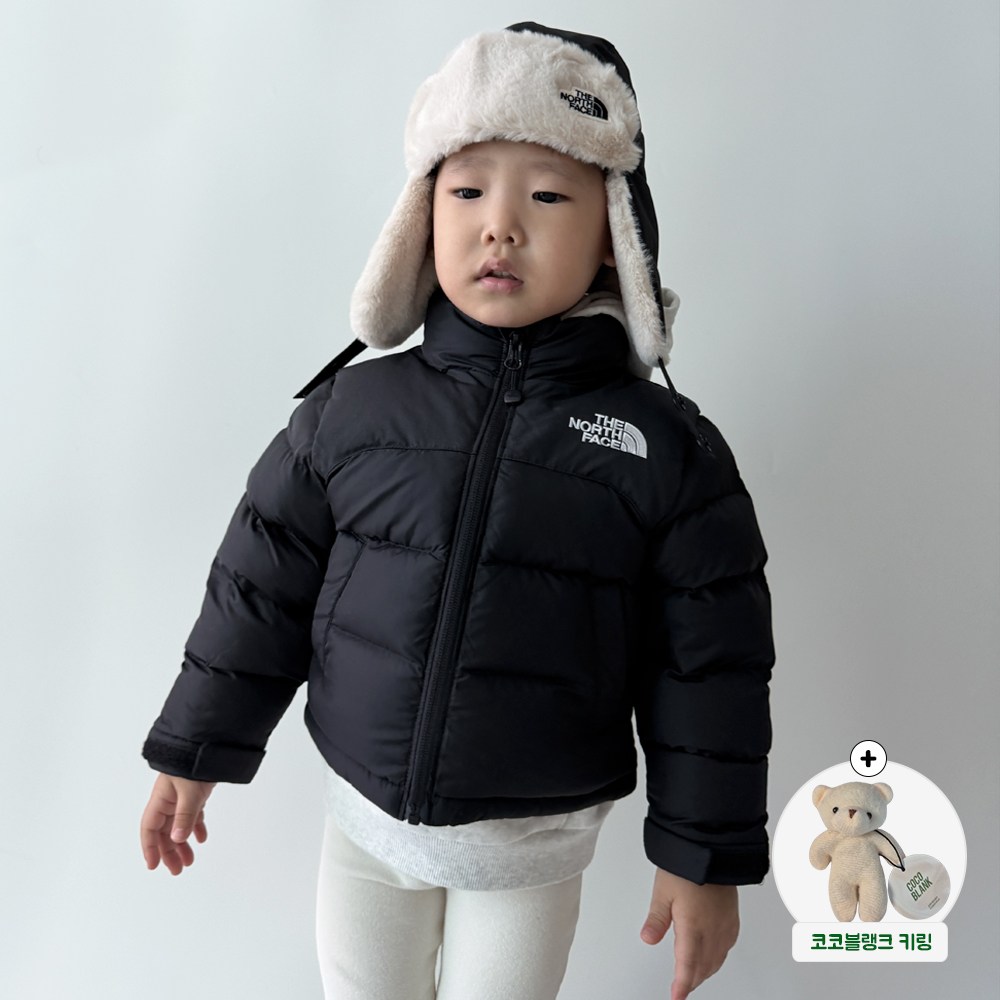 노스페이스 키즈 뉴퍼피 패딩 눕시 자켓 점퍼 COCOBLANK 키링증정 209,000원