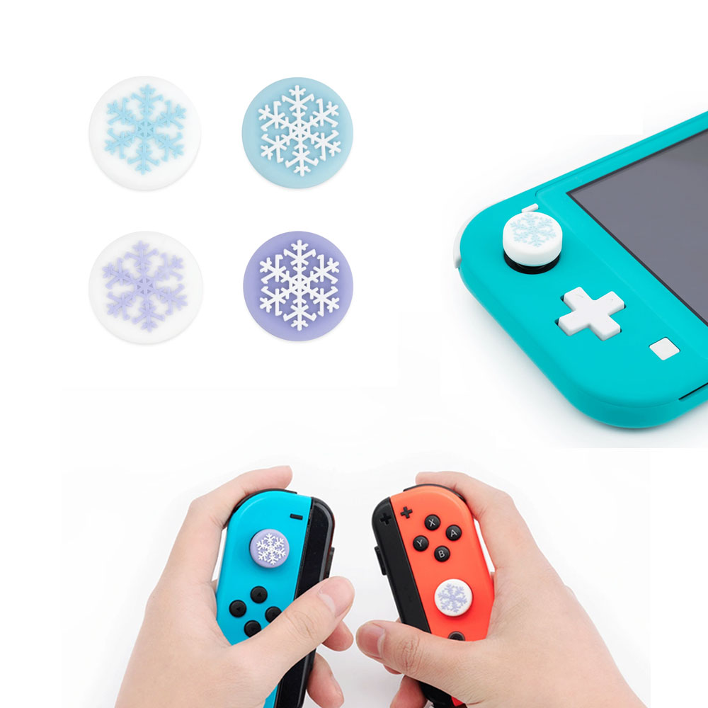 닌텐도 스위치 조이콘 스틱커버 키 캡 긱쉐어 눈꽃 5,700원