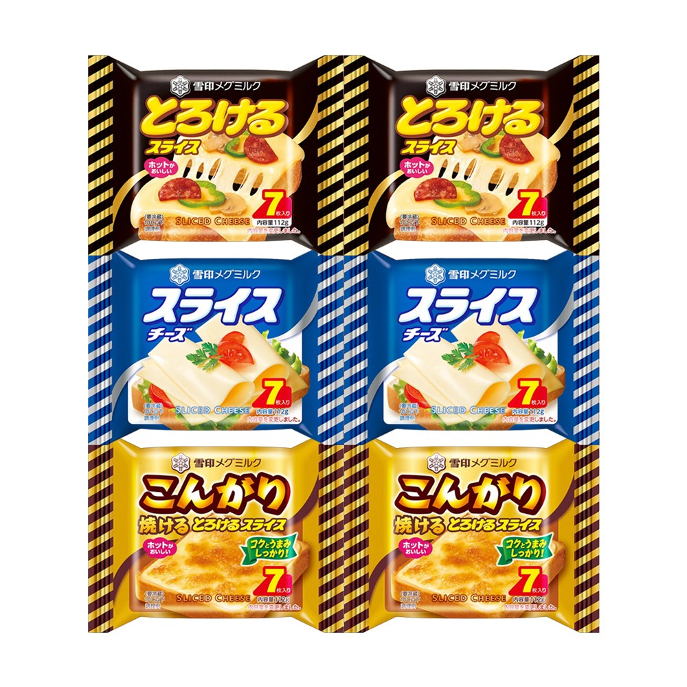 유키지루시 슬라이스 치즈 3종 6개 구워먹는치즈 50,900원