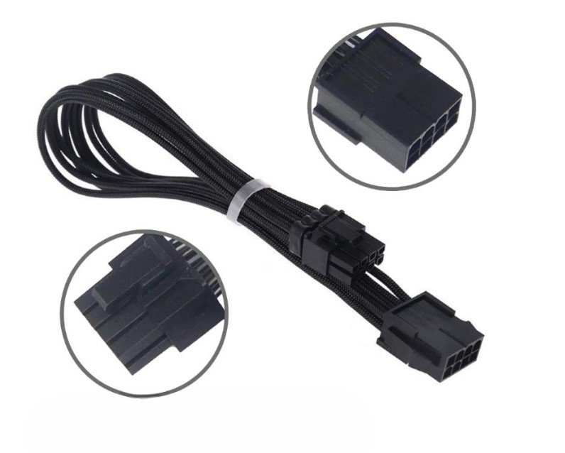 모멘 그래픽카드 전원 연장 케이블 18AWG PCIe 8핀(6+2), 30cm, 1개 13,500원