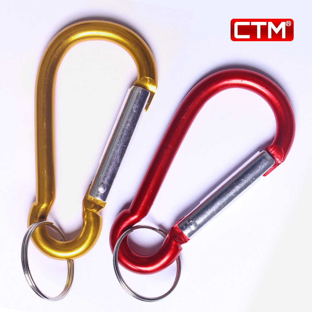 CTM 카라비너 캠핑 등산 알루미늄 안전 고정고리 일반 300원