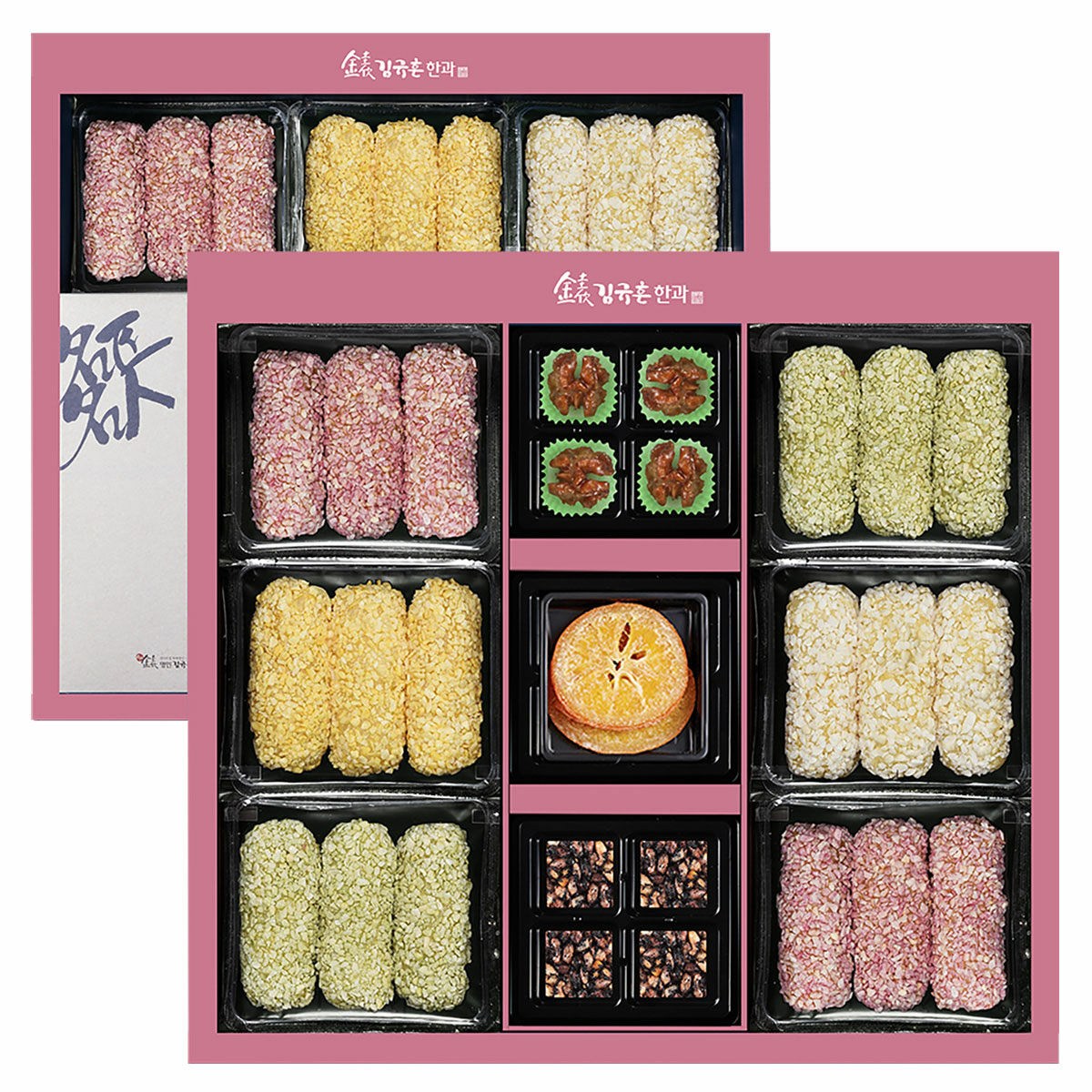 [B] 김규흔 한과 연빛 선물세트 / 2단 구성 + 쇼핑백 51,600원