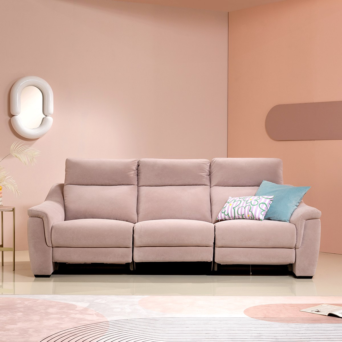 리바트 로이머 3시트 w2400 패브릭 소파 일반형(3.5인용) 1,781,000원