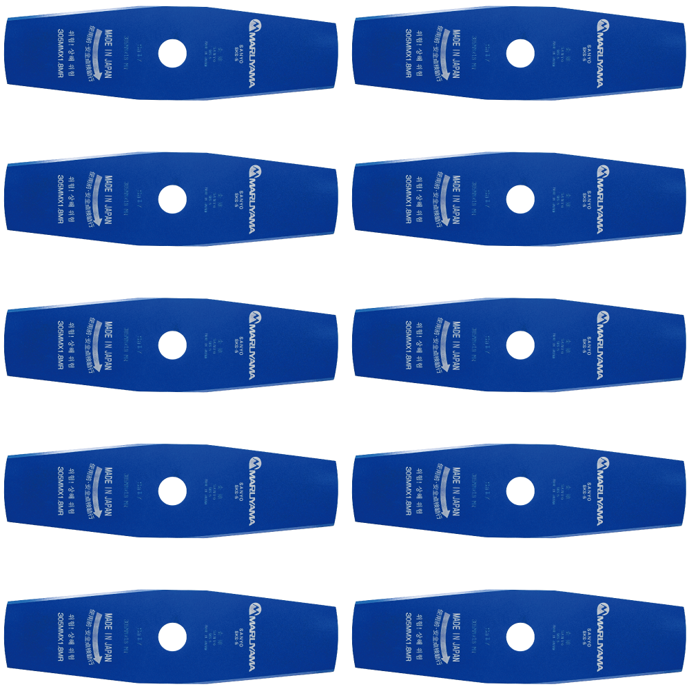 마루야마 예초기 이도날 305mm x 1.8T 일제 예초기날 2도날 산요금속 제조, 10개 75,000원