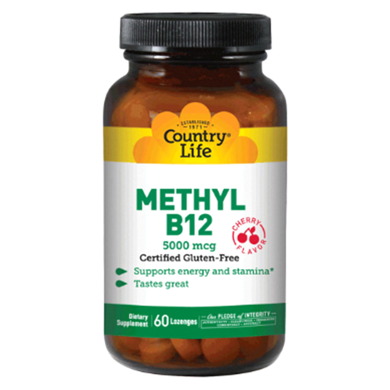 Country Life 메틸 B12 5000mcg 로젠지, 1개, 60정 26,240원