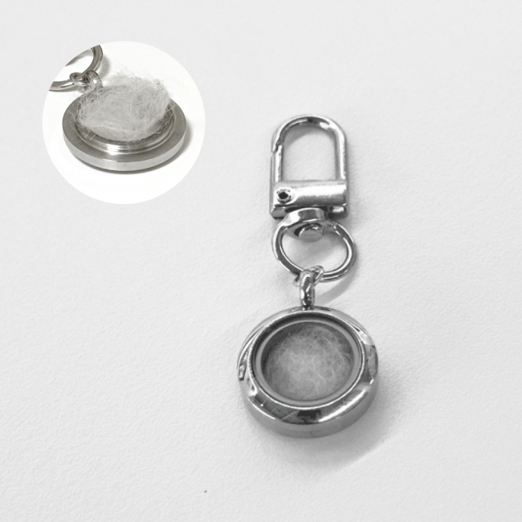 하나뿐인 반려동물 강아지 고양이 털 보관 메모리얼 목걸이 키링 14,580원