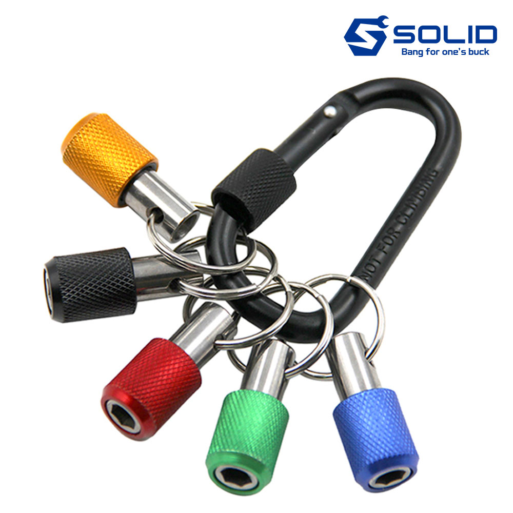 솔리드 비트홀더 5종세트 육각비트홀더 고리 걸이 비트홀더세트 5PC 드라이버 임팩용, 1개 7,900원