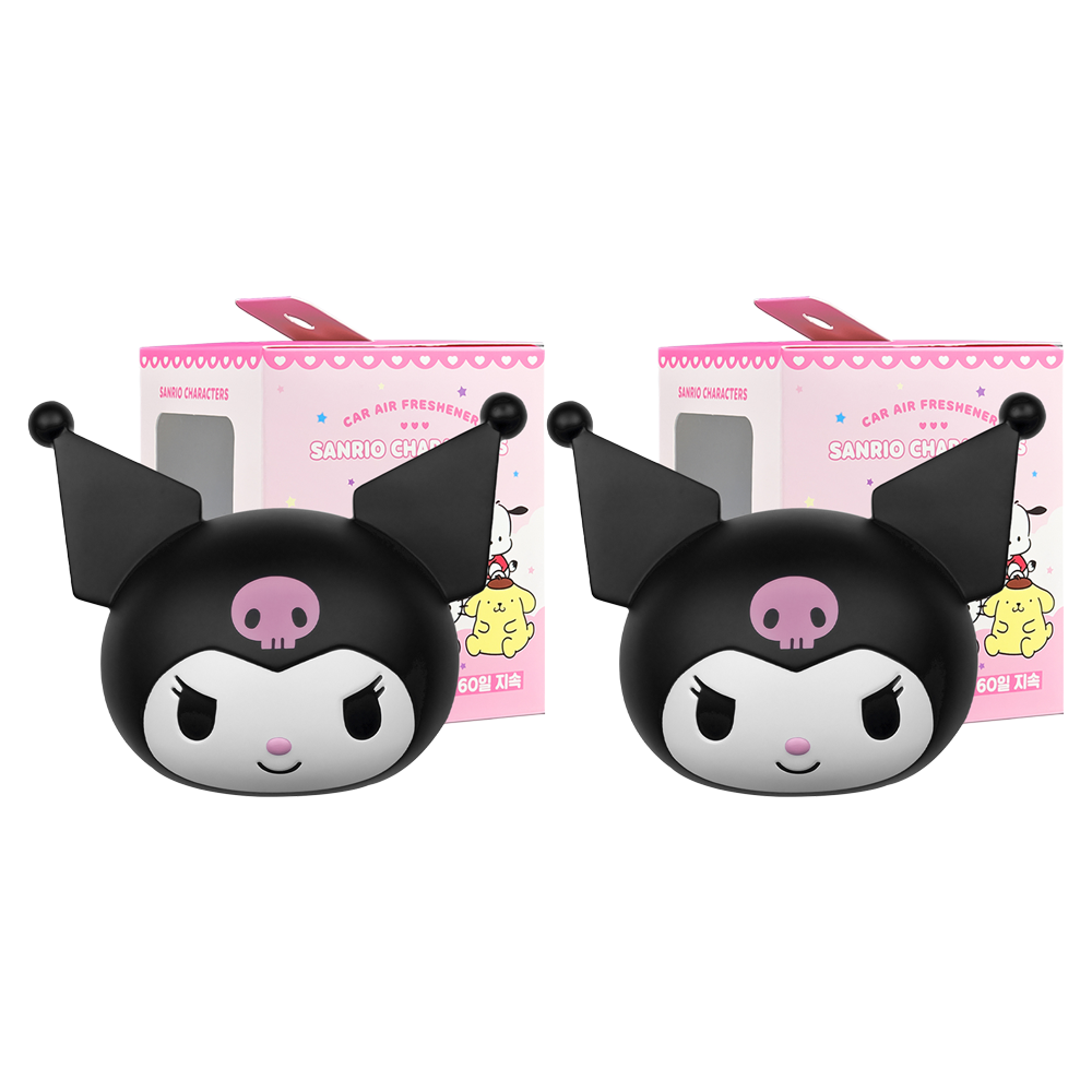 벨르아망 산리오 빅페이스 차량용 방향제 리필형 쿠로미 42,600원