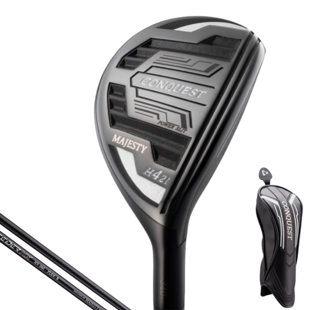마제스티 컨퀘스트 파워슬릿 남성 고반발 하이브리드 유틸리티 비거리 골프채, R, 21도 255,400원