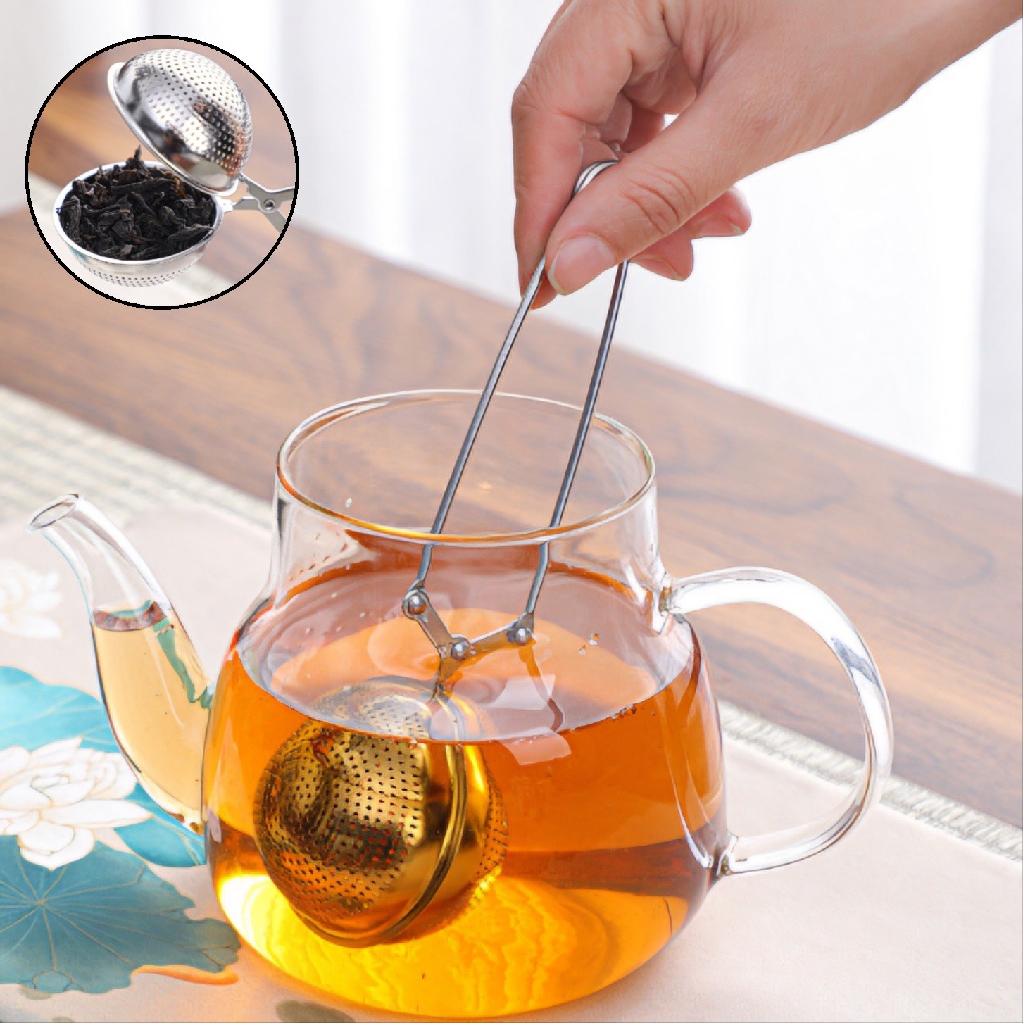 맥시브이 스텐 304 옥소티볼 차 거름망 티 스트레이너 인퓨저 12,000원