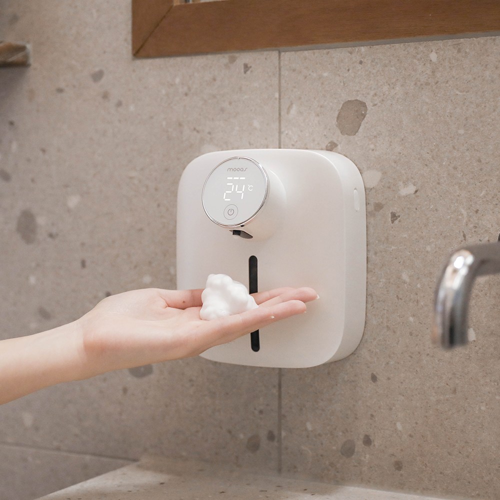 무아스 대용량 소프트버블 벽걸이형 자동 손세정기 29,900원