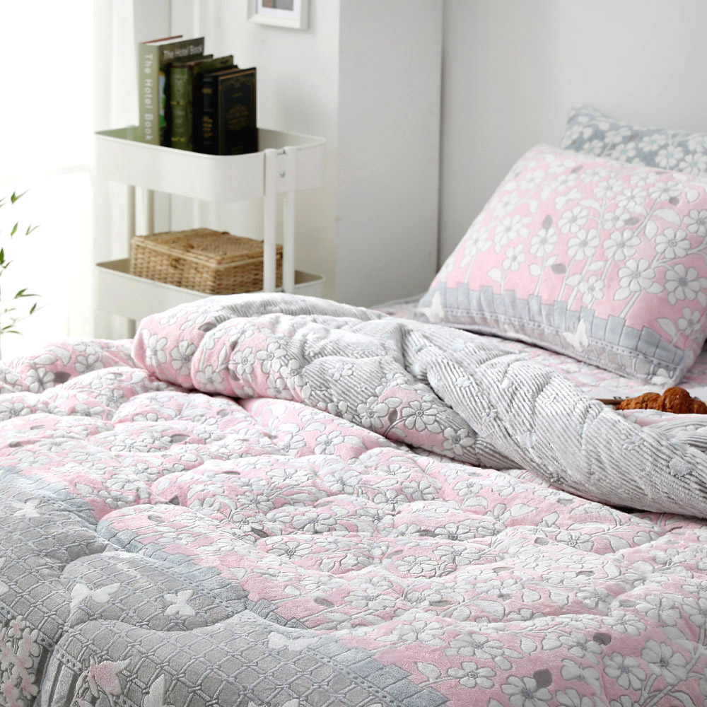 라라베딩 착번아웃 고밀도 극세사 차렵이불세트(이불+패드+베개커버) 128,000원