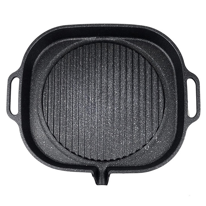 키친아트 인덕션 통주물 사각 로스트 구이팬 26,500원