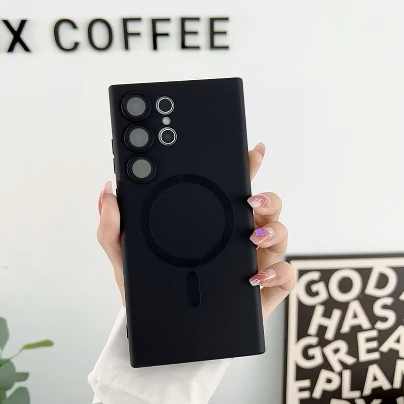 갤럭시s21 울트라 맥세이프 케이스 카메라보호 실리콘 범퍼 14,910원