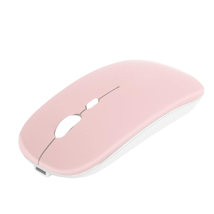 UB 듀얼 블루투스 충전식 무선 마우스 BM3, 핑크 14,600원