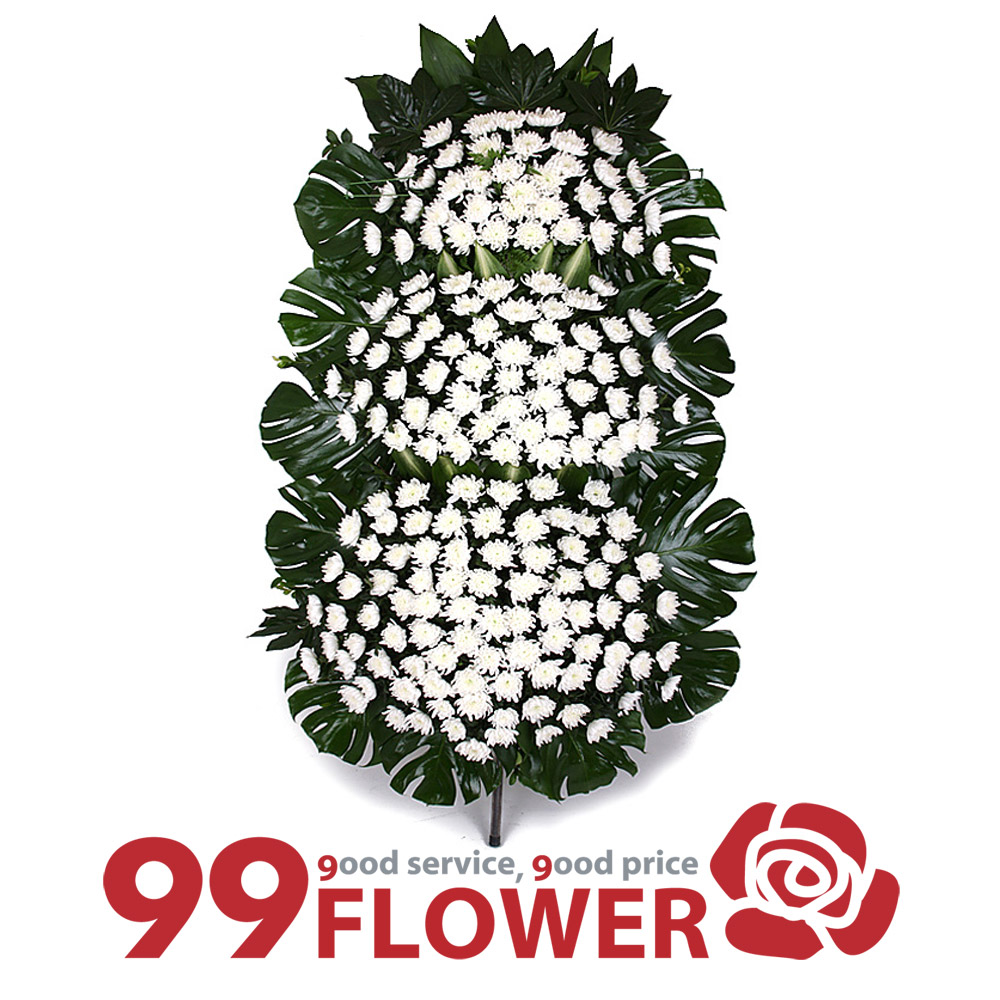 (주)99플라워 특별 근조화환3단 [ST-FB170] 전국당일배송 174,600원