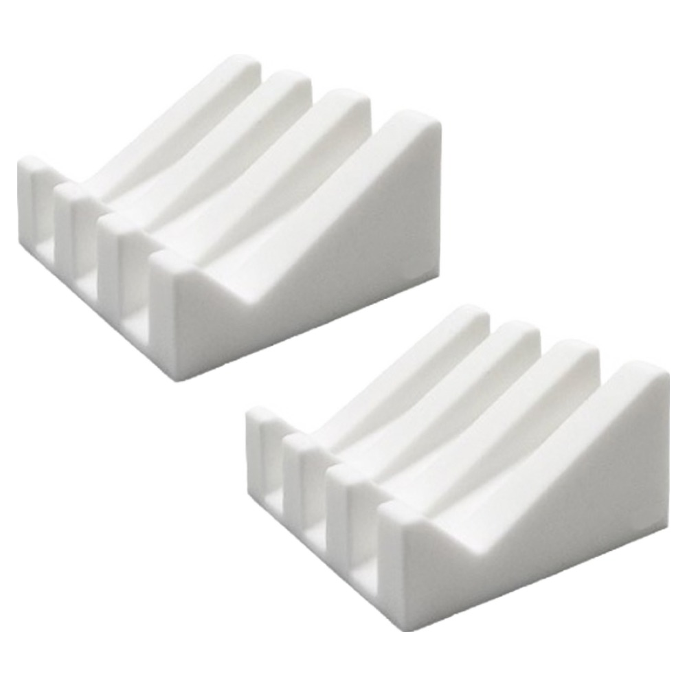 라라공방 실리콘 물빠짐 비누 받침대 홀더, 화이트, 2개 6,970원