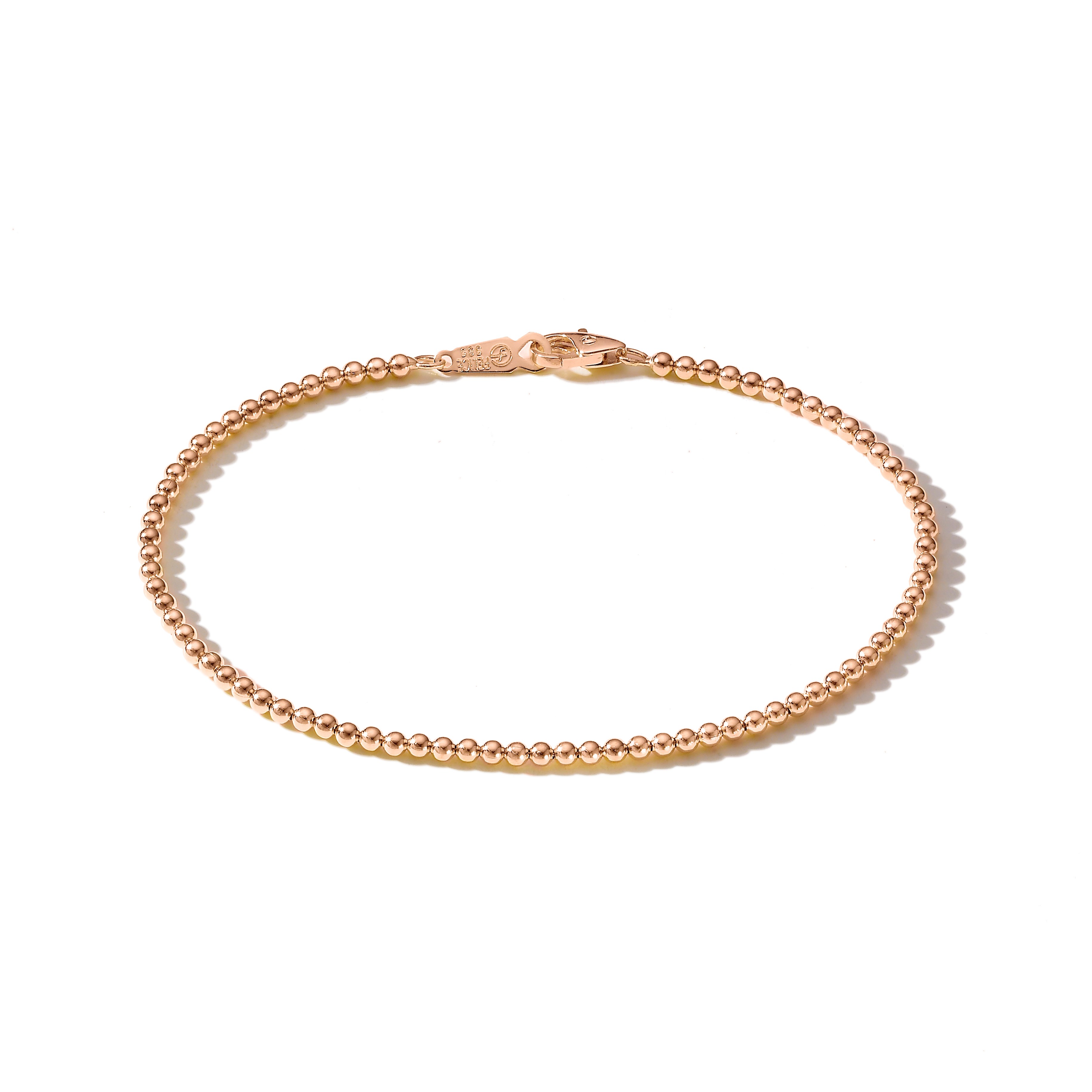 펠리체골드 14K,18K 골든볼 2mm 팔찌 (+선물포장) 금 볼체인 데일리 기념일 볼드 레이어드 여성 여자친구 선물 1,286,300원