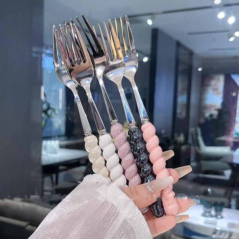 BLOWFISHFUGU 이펄 디저트포크 스텐 티포크 세트 9,880원