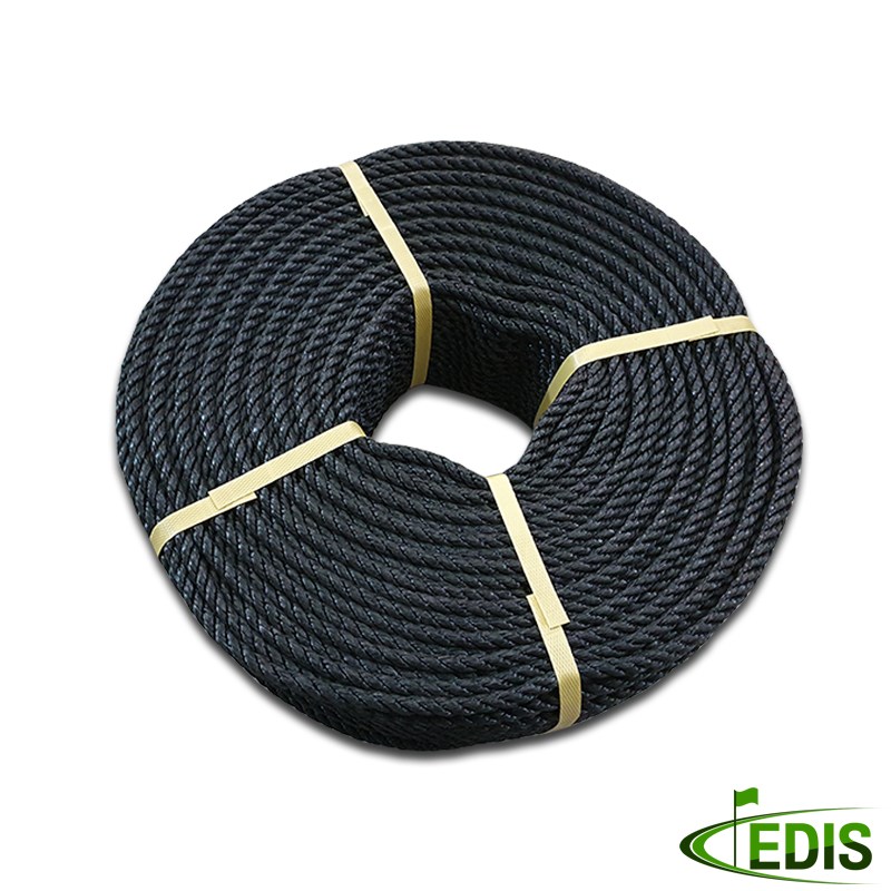 EDIS 국산 PE 로프 8mm x 200m (검정), 검정, 1개 50,000원