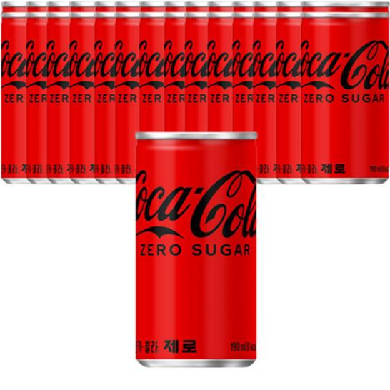 시원하고 상쾌한 코카콜라 제로, 30개, 190ml 21,910원