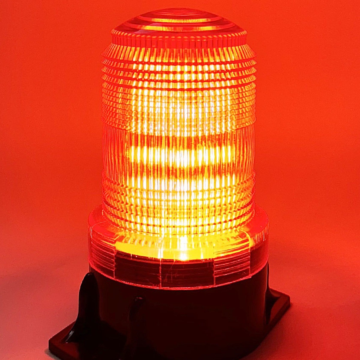 제이엠 자석형 LED경광등 + 연장선 2M증정 10~80V 겸용 (12V 24V 48V) 지게차 경고등 후진경광등, 1개 14,500원