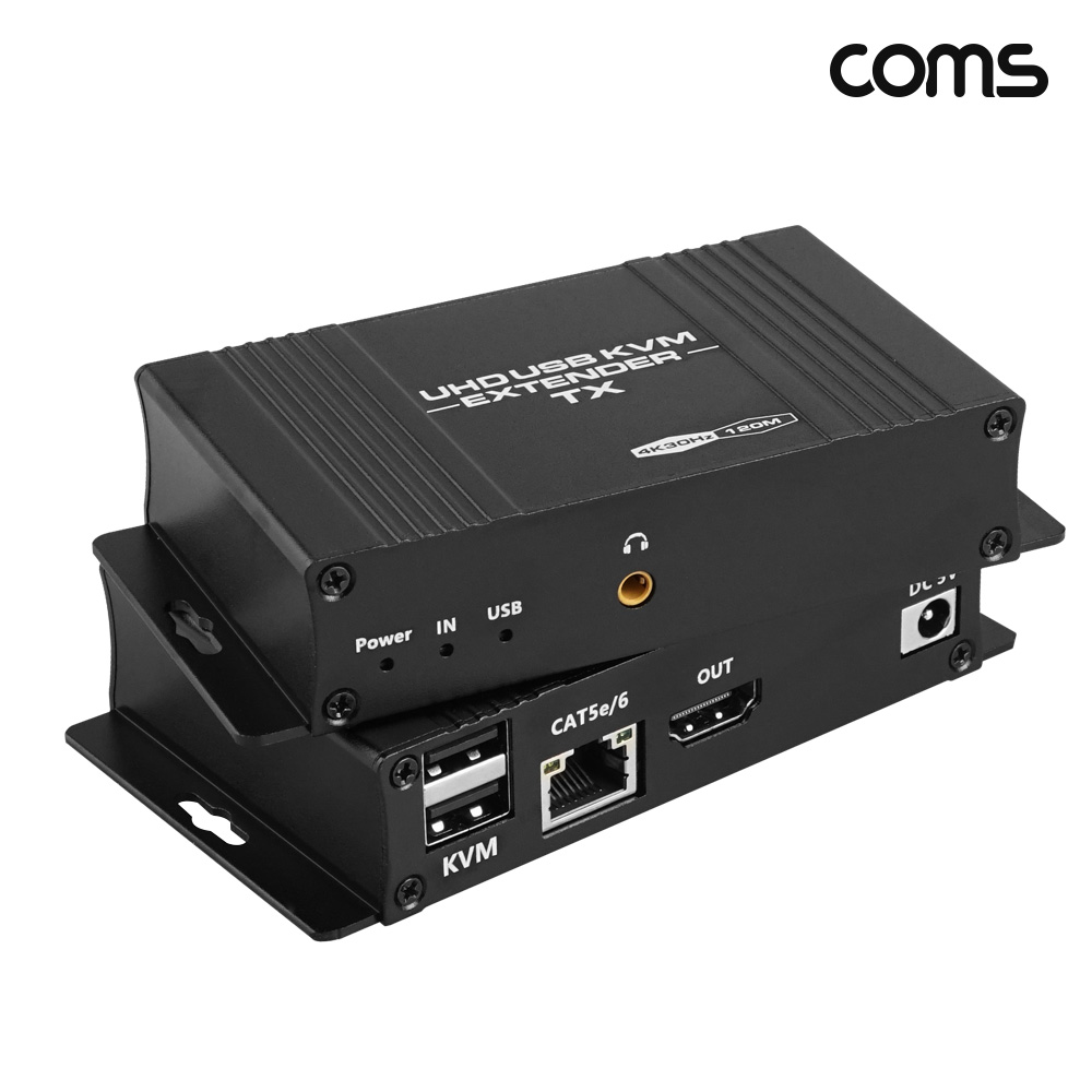 [OU110] Coms HDMI KVM 리피터 120m 4K UHD 키보드 마우스 연결 106,490원