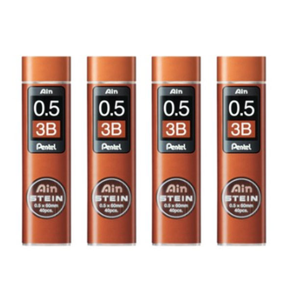 펜텔 아인슈타인 샤프심 0.5mm 2B/3B/4B 세트 9,000원