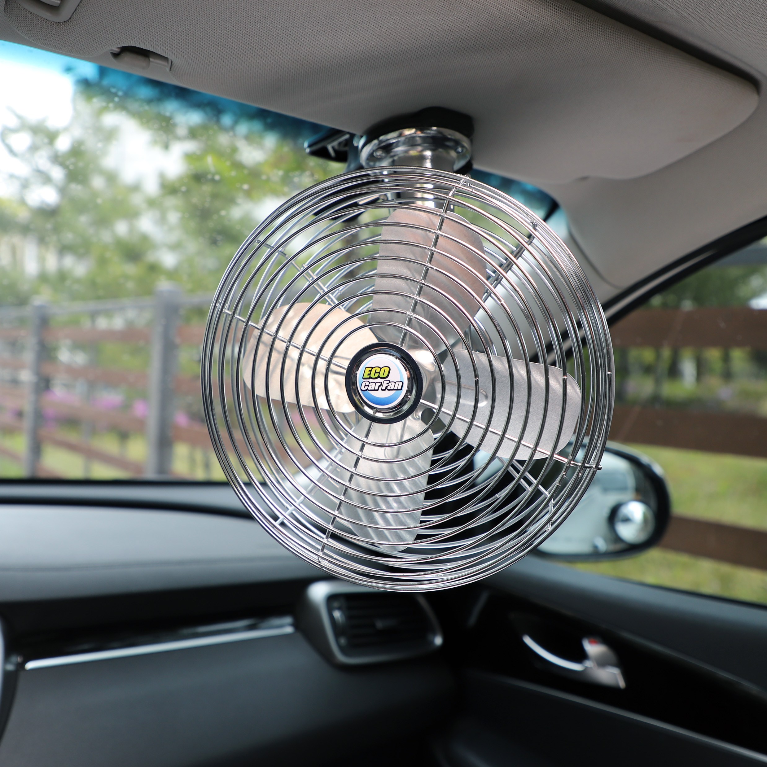 ECO 차량용 선풍기 12V 24V 에코카팬 흡착식 집게식 피스식 메탈 화물차 자동차 선풍기 34,000원
