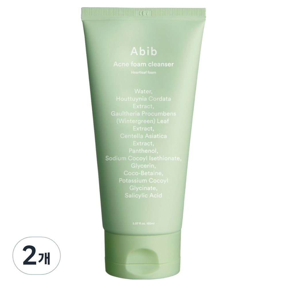 아비브 아크네 폼 클렌저 어성초, 150ml, 2개 14,360원