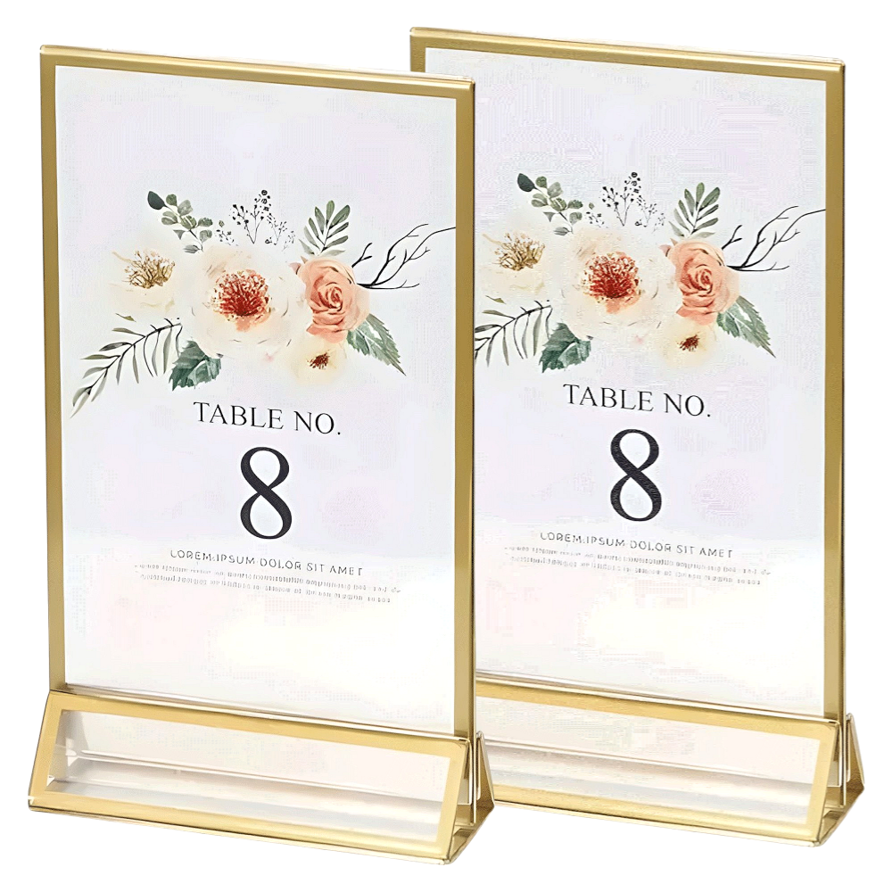 금테 POP 꽂이 양면 A4 세로형, 2개 19,800원