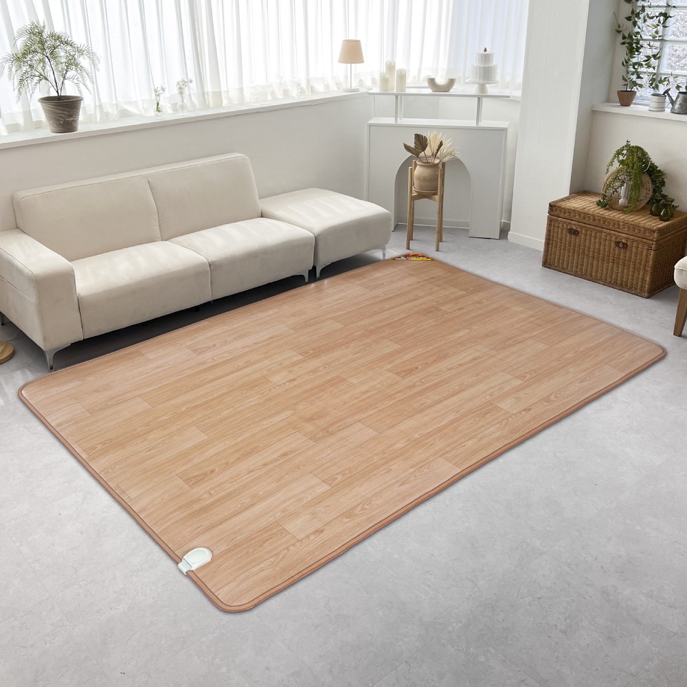 사계절구들장 거실용 온수매트 무소음 온열 전기매트 민무늬, 6인용 (270X183cm) 250,000원