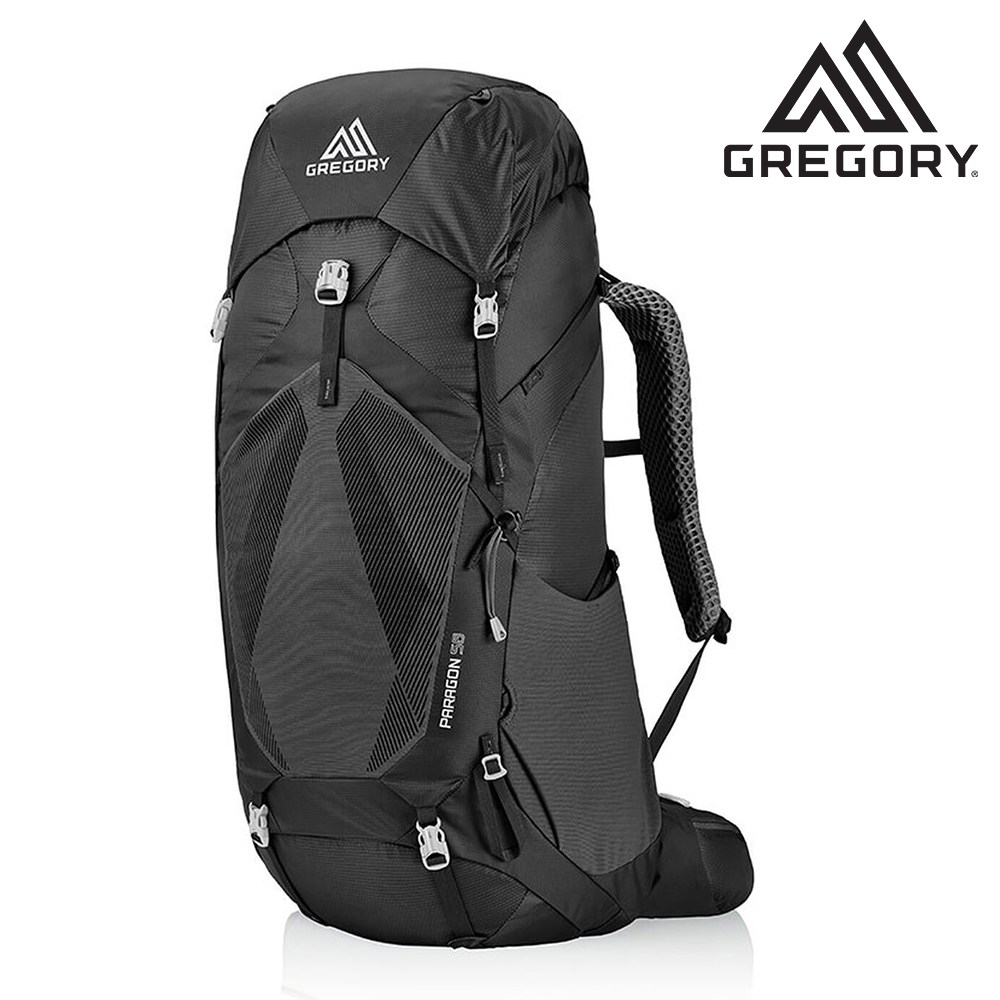 그레고리 파라곤 58 백팩 MD/LG 남성용 등산 가방 트레킹 배낭, BASALT BLACK 356,150원