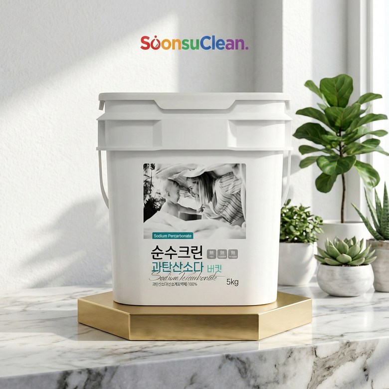 순수크린 과탄산소다 5kg 버킷+스푼1개 증정 외 베이킹소다 버킷 모음전 20,340원