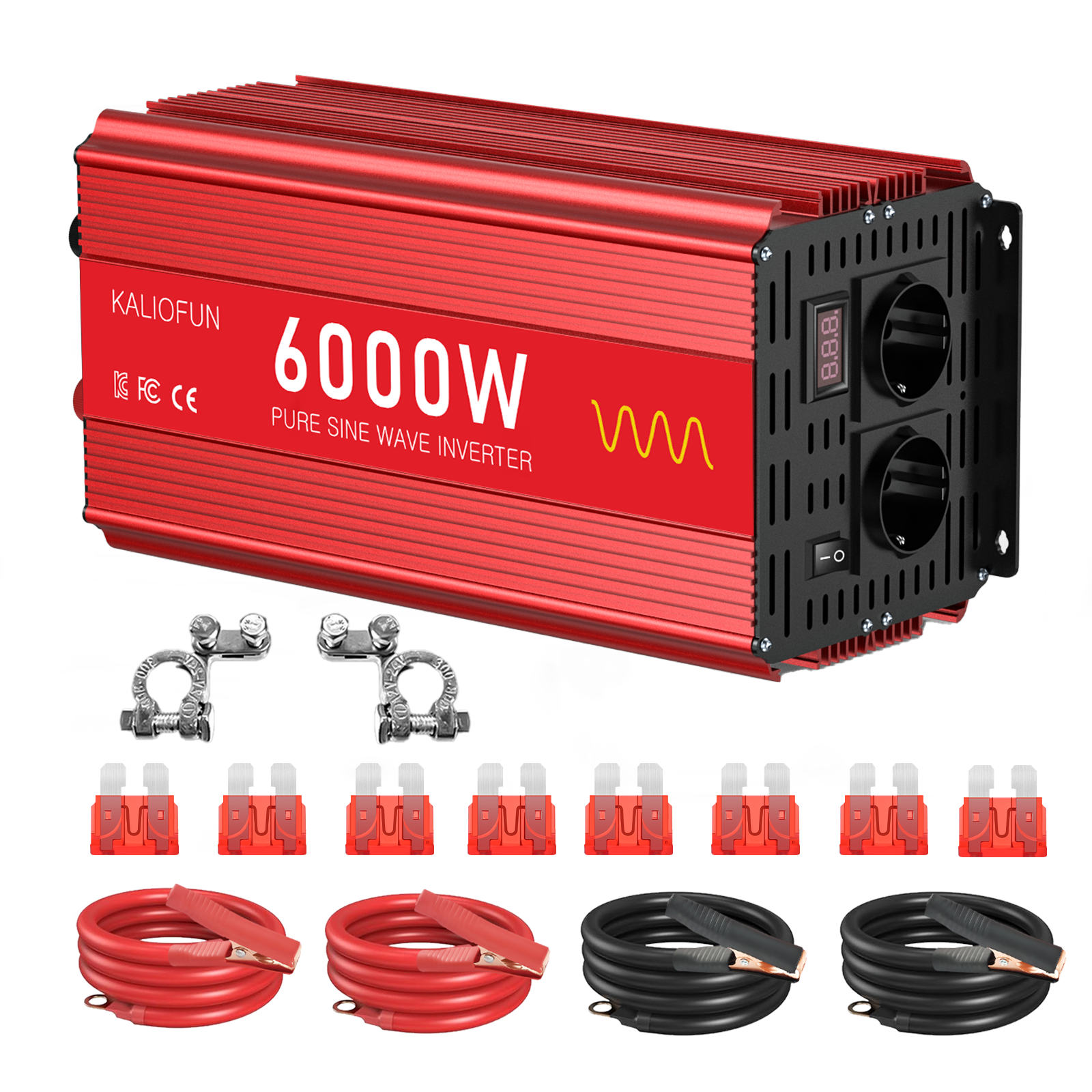 KALIOFUN 순수 정현파 인버터 220V 60HZ 태양광 캠핑용 KC인증 280,320원