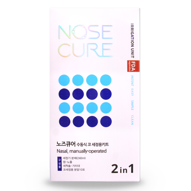 노즈큐어 C03 코세정기+코세정분말 70포 세트 21,800원