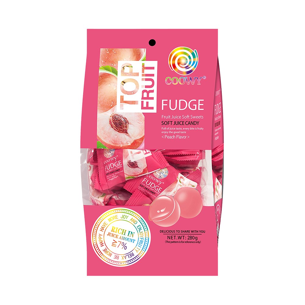 coowy 쿠위 탑젤리 탑후르츠 복숭아맛 280g, 280g, 3개 11,430원