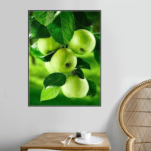 40cmx50cm 홈데코 DIY 액자형 보석십자수 큐빅 비즈 구슬 캔버스형 21,800원