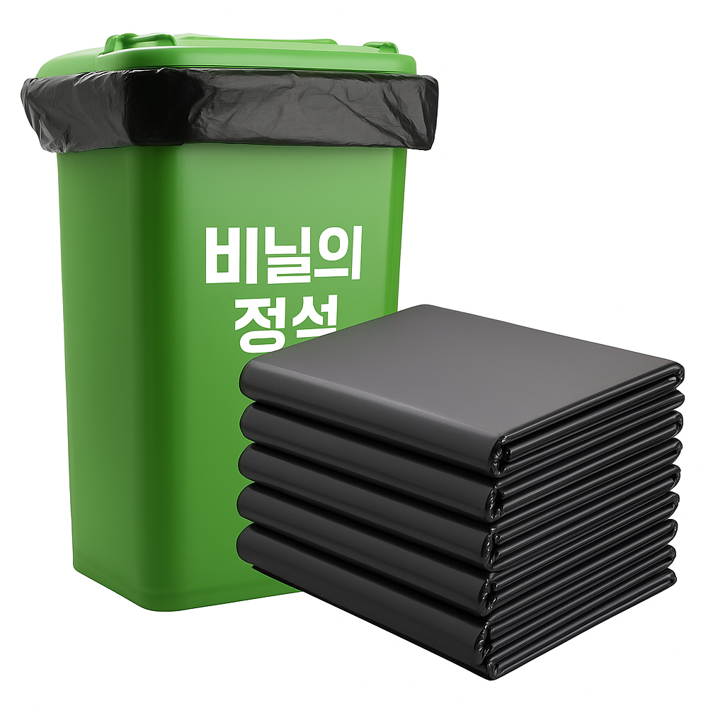 비닐의 정석 대용량 쓰레기봉투 재활용 비닐봉지 분리수거 대형, 1000개, 110L 170,000원