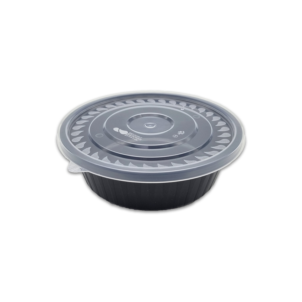 [직] KH 사출형 냉면용기 195-소 (검정) 박스/300세트 91,240원