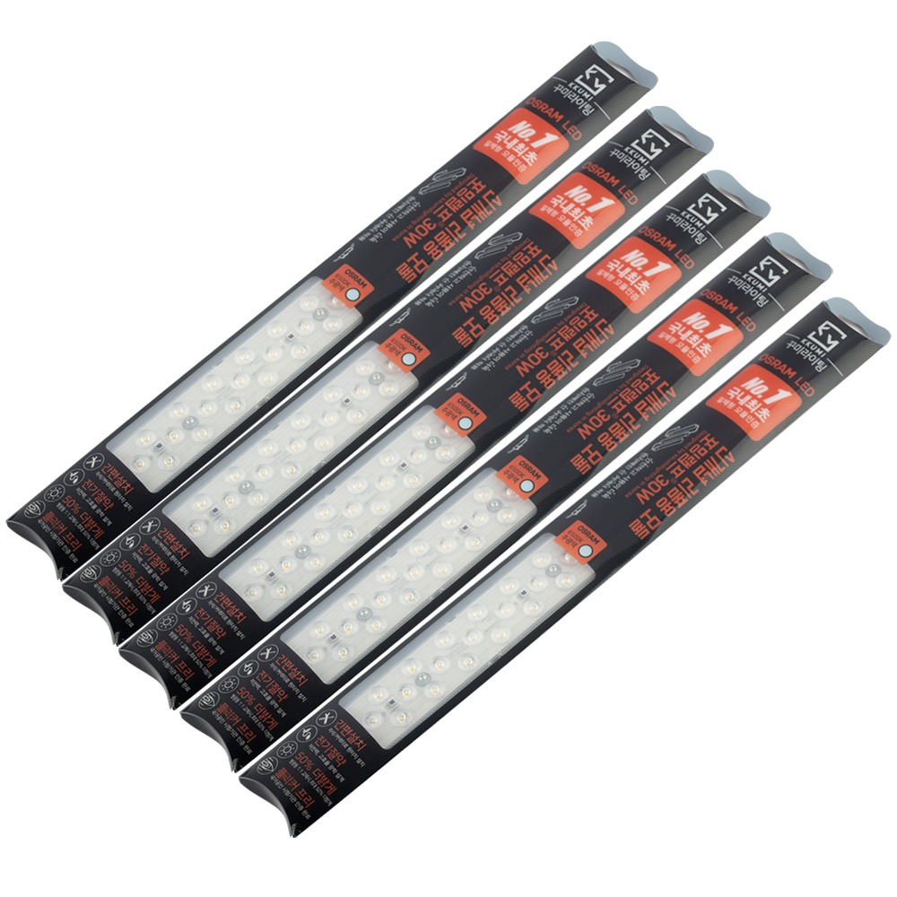 안정기 일체형 LED모듈 30W 오스람칩 주광색 5세트, 5개 63,330원