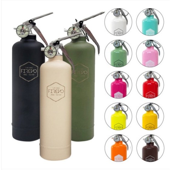 피레보 FIREVO 디자인소화기 차량용 소화기 선물용 패키지형 / 분말(ABC)소화기 1kg, NEW 라이트레몬 패키지, 1세트 55,000원