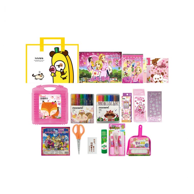 초등학생 실속 문구세트 신학기 입학선물 졸업선물18종 학용품 준비물 35,420원