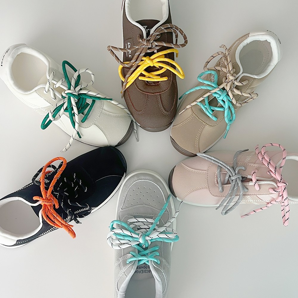 드림컴하비 짧은 레이어드 둥근 운동화 등산화 우동끈 80cm 5,900원